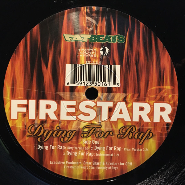 lataa albumi Firestarr - Dying For Rap