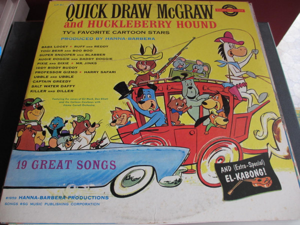 Magilla Gorilla Quick Draw McGraw Huckleberry Hound Sericel