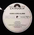 Cover of Duane & Greg Allman, 1972, Vinyl