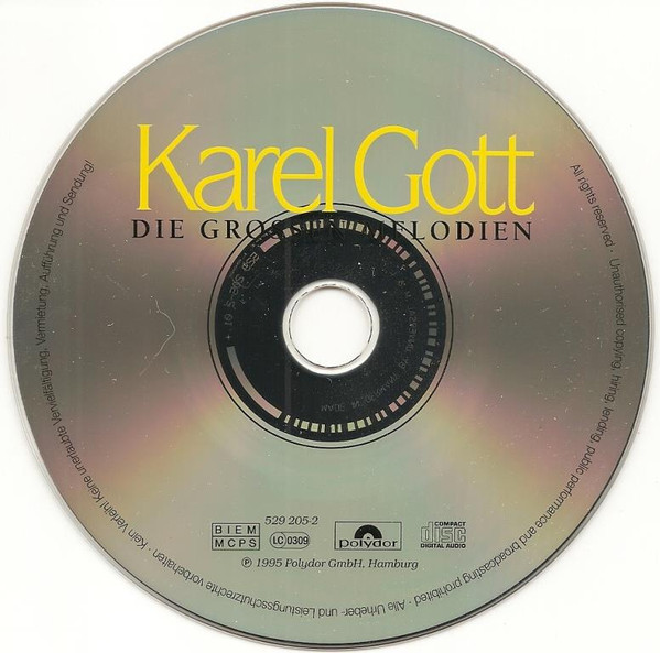 descargar álbum Karel Gott - Die Grossen Melodien