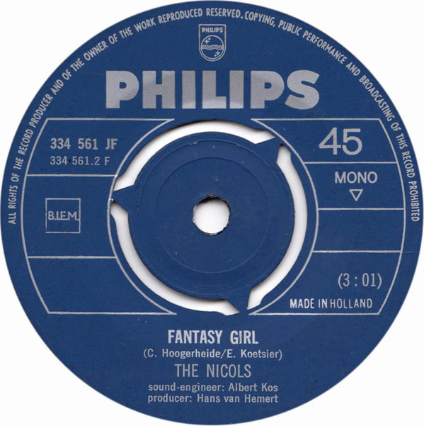 last ned album The Nicols - This World Is My World Fantasy Girl