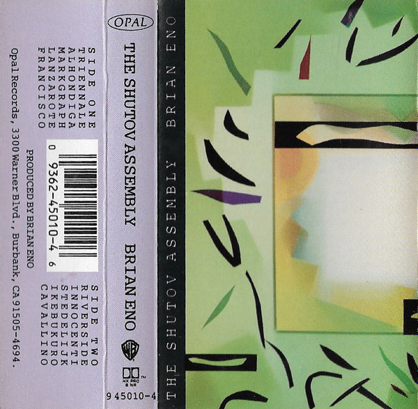 Brian Eno – The Shutov Assembly (1992, CD) - Discogs