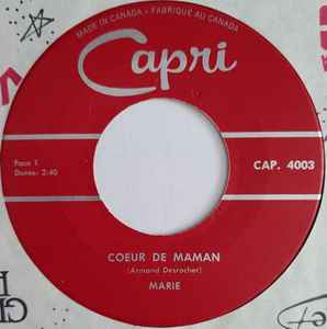 Marie King - Coeur De Maman album cover