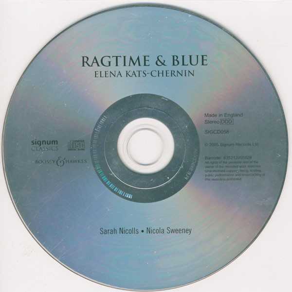 baixar álbum Elena KatsChernin, Sarah Nicolls, Nicola Sweeney - Ragtime Blue