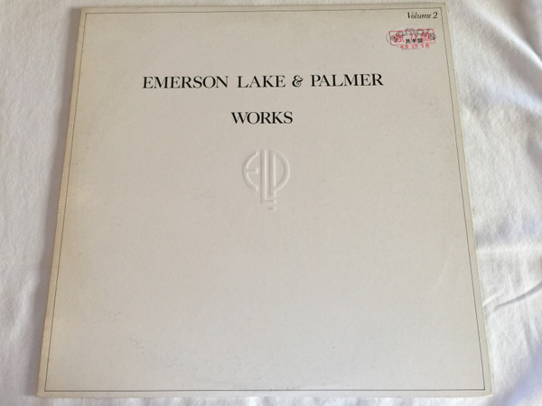 Emerson, Lake & Palmer – Works Volume 2 (1977, Embossed cover