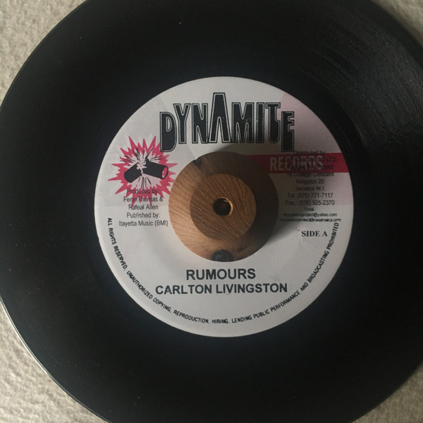 Carlton Livingston – Rumours (Vinyl) - Discogs