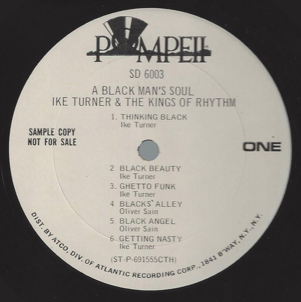 Ike Turner & The Kings Of Rhythm - A Black Man's Soul | Releases