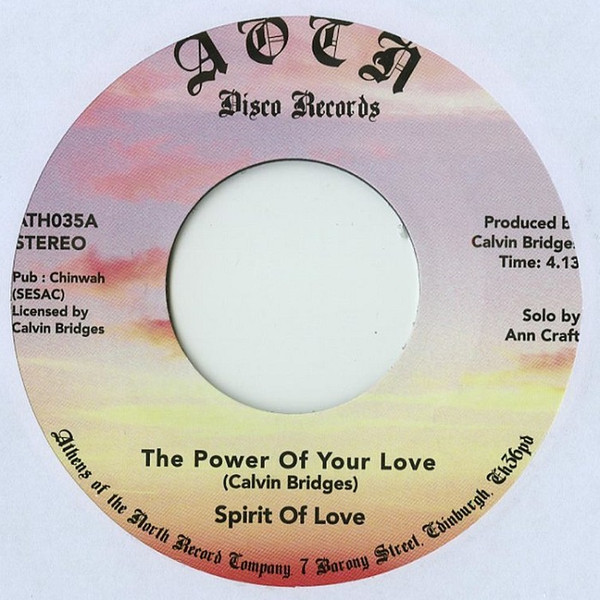 Spirit Of Love – The Power Of Your Love / He's Alright (2016