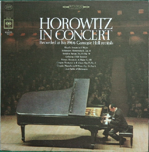 Vladimir Horowitz – Horowitz In Concert (Recorded At His 1966