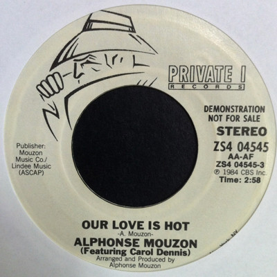 Alphonse Mouzon – Our Love Is Hot (1984, Vinyl) - Discogs