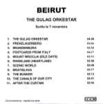 Cover of Gulag Orkestar, 2006, CD