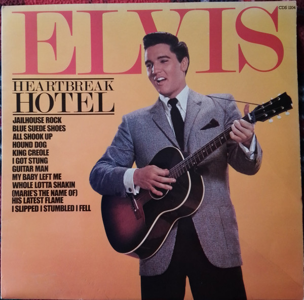 Обложка конверта виниловой пластинки Elvis Presley - Heartbreak Hotel