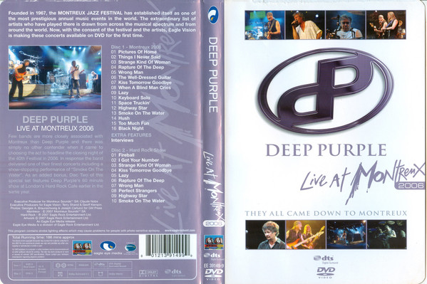 Deep Purple – Live At Montreux 2006 - They All Came Down To