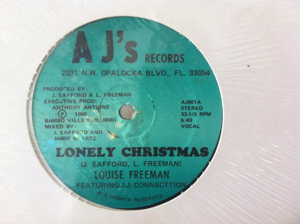 ladda ner album Louise Freeman Featuring JJ's Connection - Lonely Christmas