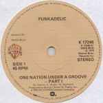 Cover of One Nation Under A Groove - Part I, 1978-11-27, Vinyl