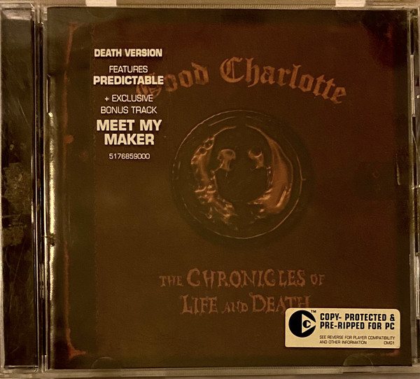 Good Charlotte – The Chronicles Of Life And Death (2004, Death