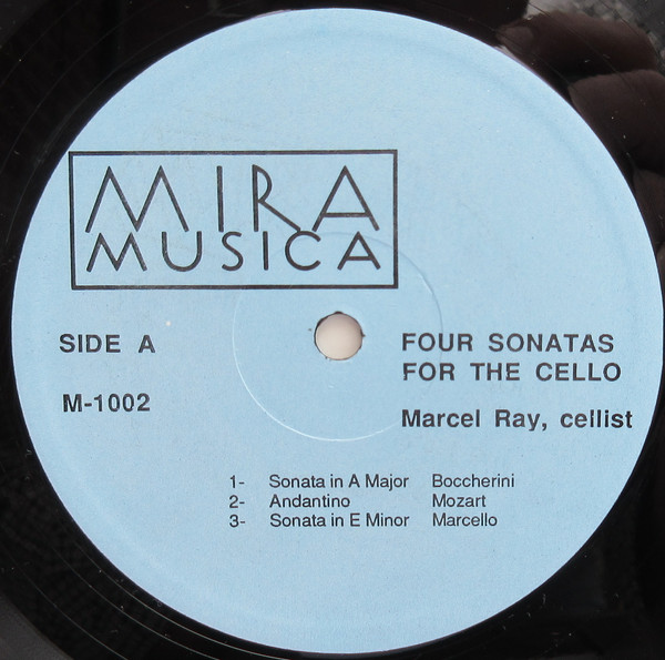 last ned album Marcel Ray - Four Sonatas for the Cello