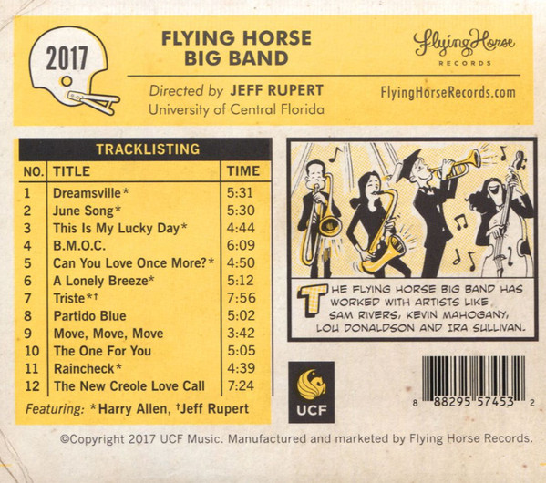 ladda ner album Flying Horse Big Band Directed By Jeff Rupert Featuring Harry Allen - Big Man On Campus