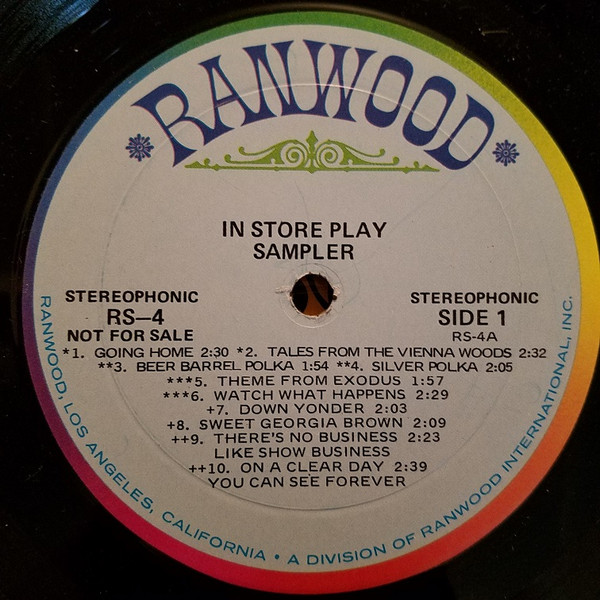baixar álbum Various - Ranwood Sampler In Store Play Album