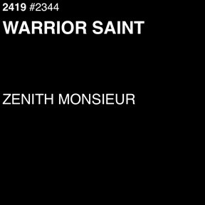 descargar álbum Zenith Monsieur - Warrior Saint
