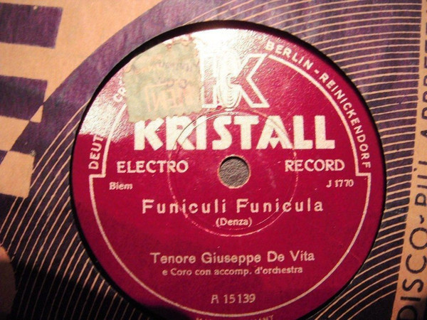 lataa albumi Tenore Giuseppe De Vita - Funiculi Funicula Maria Mari