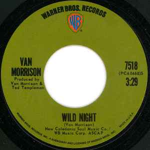 Van Morrison - Wild Night album cover