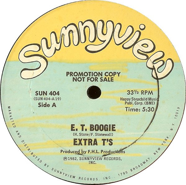 Extra T's – E.T. Boogie (1982, Vinyl) - Discogs