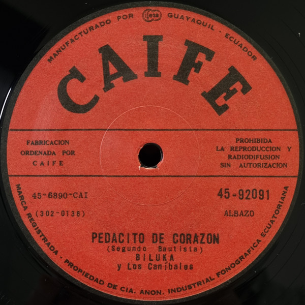 Biluka Y Los Caníbales - Leaf-Playing In Quito, 1960-1965 | Honest Jon's Records (HJRLP84) - 5