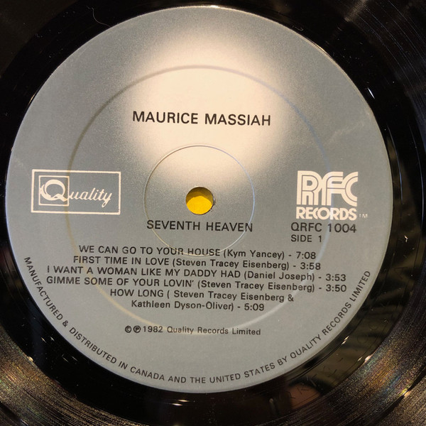 descargar álbum Maurice Massiah - Seventh Heaven