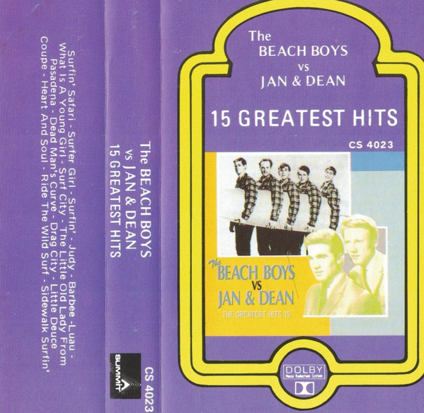 The Beach Boys Vs. Jan & Dean – The 15 Greatest Hits (Cassette 
