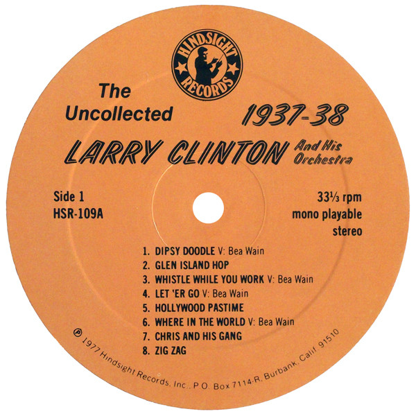 ladda ner album Download Larry Clinton And His Orchestra - The Uncollected Larry Clinton And His Orchestra 1937 1938 album
