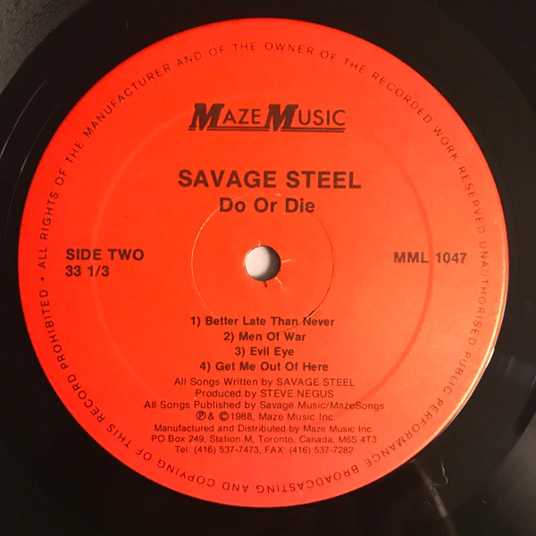 last ned album Savage Steel - Do Or Die