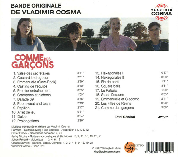 baixar álbum Vladimir Cosma - Comme Des Garçons