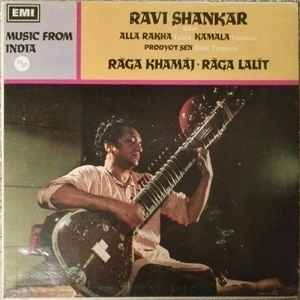 Ravi Shankar - Răga Khamăj · Răga Lalĭt album cover