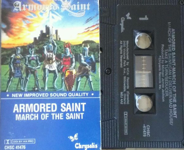 Armored Saint – March Of The Saint (1984, Cassette) - Discogs
