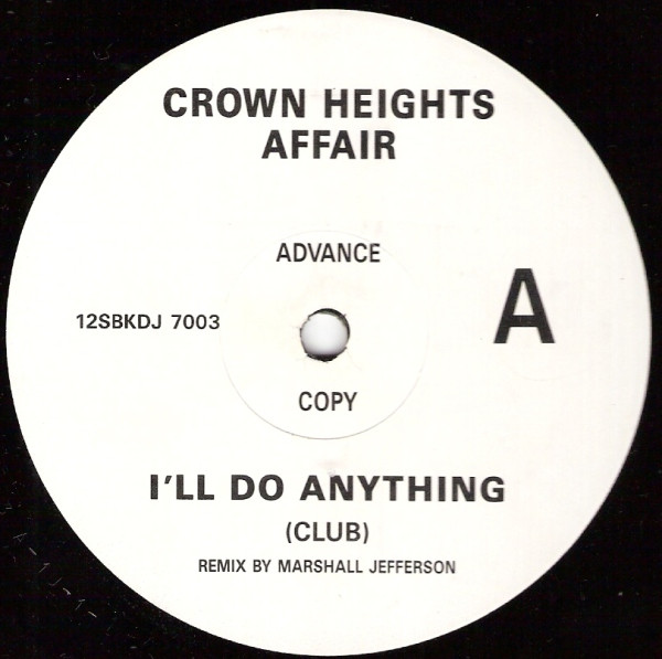 Crown Heights Affair – I'll Do Anything (1989, Vinyl) - Discogs