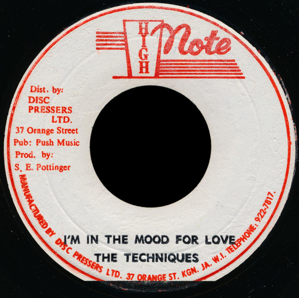 The Techniques – I'm In The Mood For Love / There Comes A Time