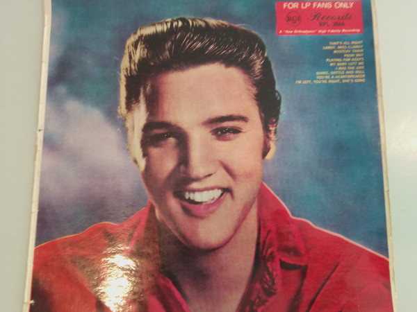 Presley LP Fans (1959, Vinyl) - Discogs