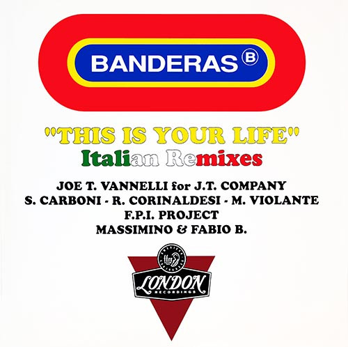 Banderas – This Is Your Life (Italian Remixes) (1991, Vinyl) - Discogs