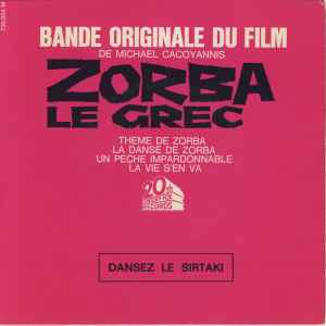 Mikis Theodorakis - Bande Originale Du Film Zorba Le Grec Album-Cover