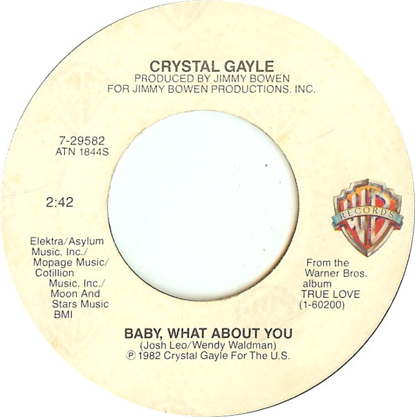 descargar álbum Crystal Gayle - Baby What About You