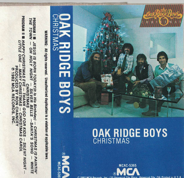 The Oak Ridge Boys – Christmas (1982, Pinckneyville Pressing