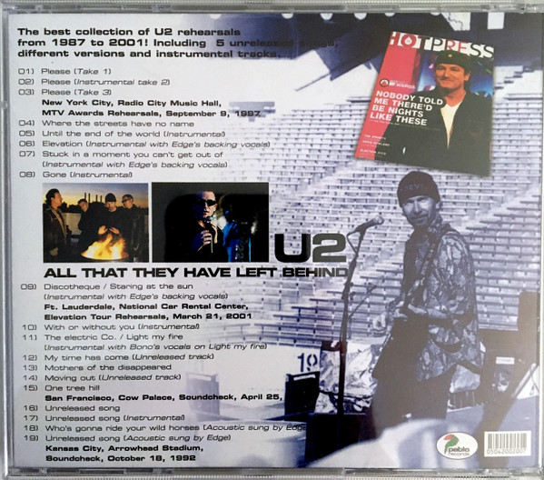 descargar álbum U2 - All That They Have Left Behind