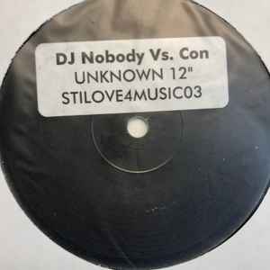 Various - DJ Nobody Vs. Con album cover