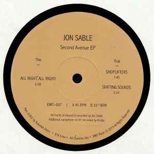 Jon Sable - Second Avenue album cover