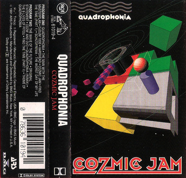 Quadrophonia – Cozmic Jam (1991, Cassette) - Discogs