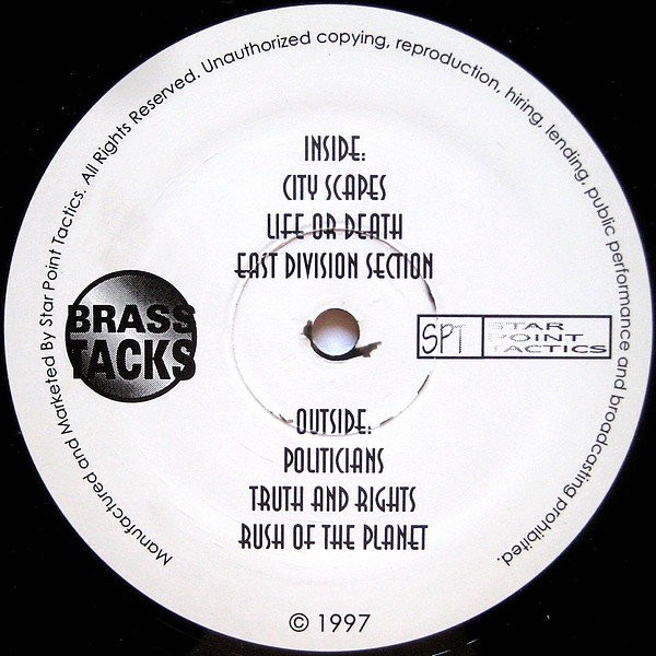 Brass Tacks – Star Point Tactics (1997, Vinyl) - Discogs