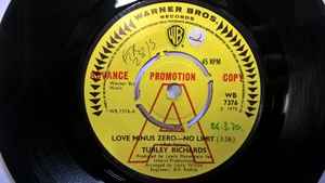 Turley Richards - Love Minus Zero - No Limit album cover