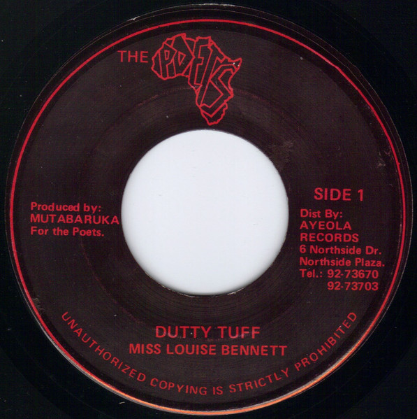 Dutty Tough by Louise Bennett – Denise N. Fyffe
