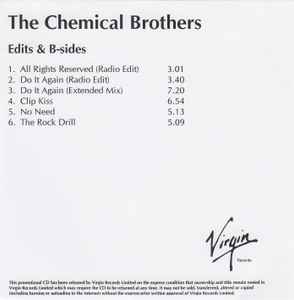 The Chemical Brothers Edits B Sides 2007 CDr Discogs